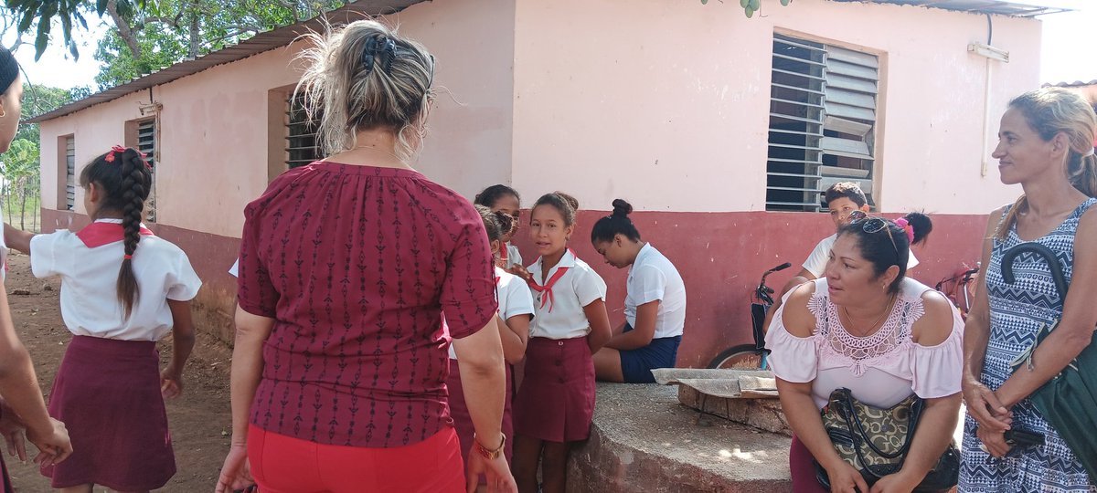 Visita al Consejo Popular Santa María - Areopuerto Viejo, presidida por nuestro presidente de la Asamblea Bayamo Reydier Bernal Gómez. #GenteQueSuma.