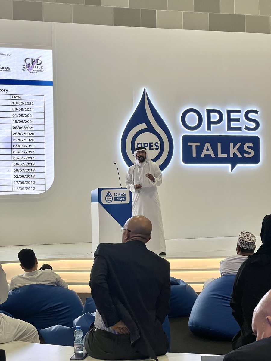 dhafam0a's tweet photo. #OPES
#OPES2024
#Oman
#MPSC
#PDO
#SPE#oilfields #OilandGas #technologies #footprint #CO2 #Aramco #SPEvents #energy #وزارة_الطاقة #السعودية https://t.co/MU1scQwppX