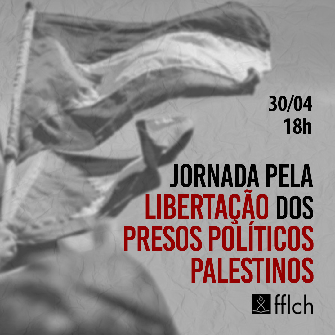 30/04, às 17h30, acontecerá o lançamento dos livros 'Na Sombra do Holocausto: Genocídio em Gaza' e 'Síria depois do Levante', que faz parte da Jornada pela libertação dos presos políticos palestinos e ocorrerá no Prédio da História e Geografia Saiba mais: fflch.usp.br/169847