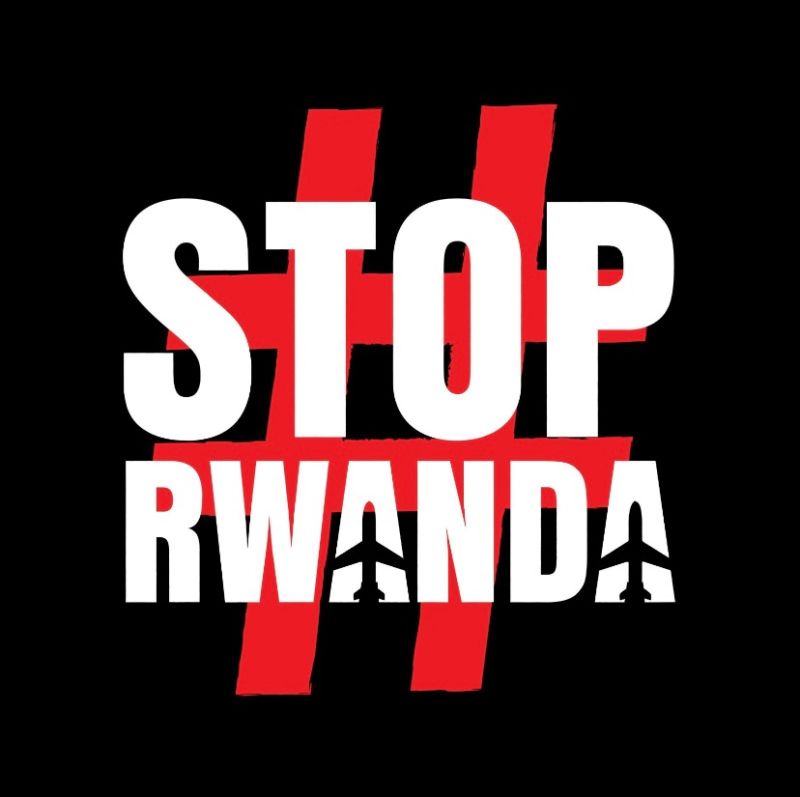 BladeoftheS's tweet photo. #RwandaNotInMyName if it is not in your name either spread the message.

#StopRwanda https://t.co/M1AEcd1DDu
