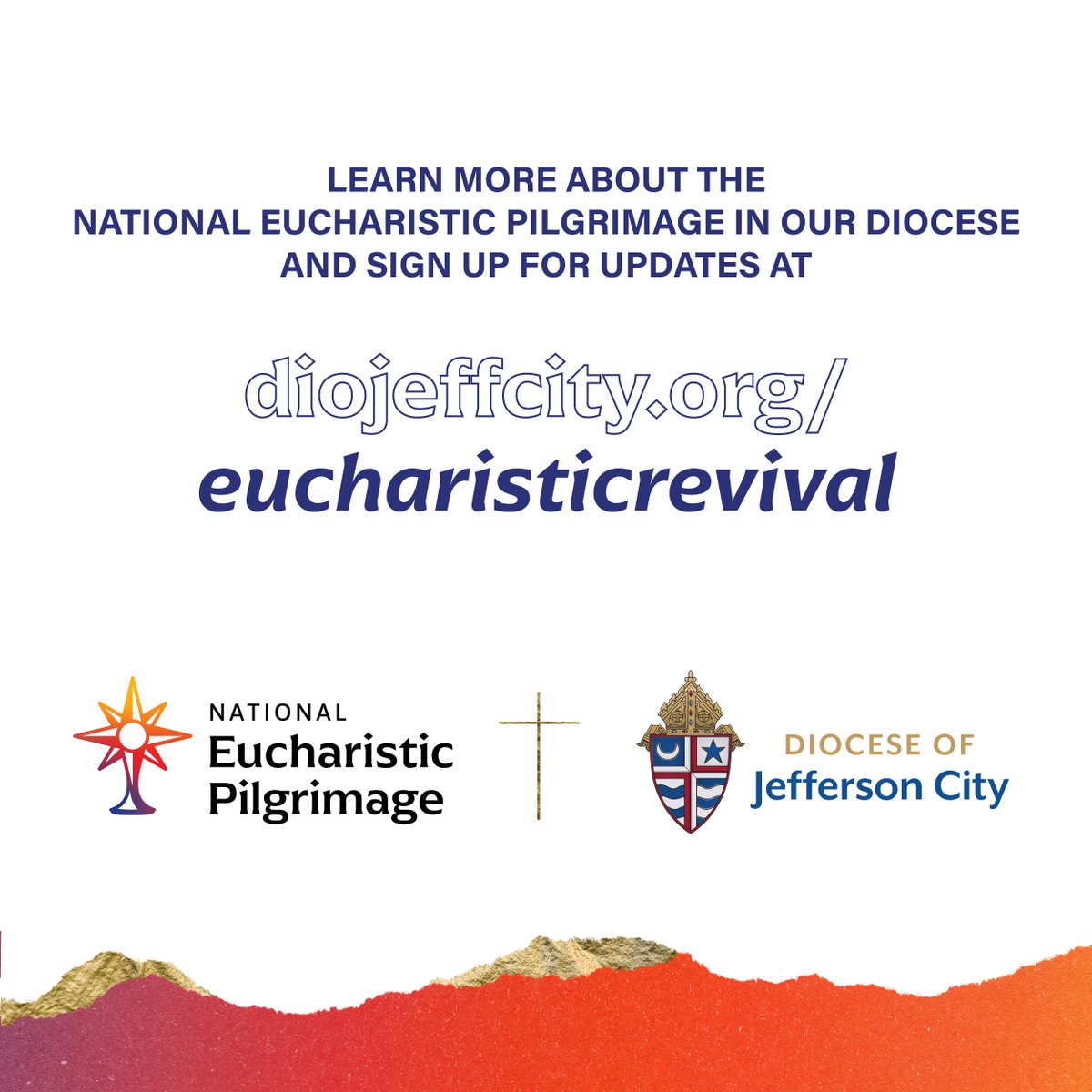 Encounter the abundant love of God in the Eucharist at one of our community events as part of the National Eucharistic Pilgrimage from July 1-5! Find opportunities for Adoration, testimonies, Reconciliation and more at diojeffcity.org/eucharisticrev…