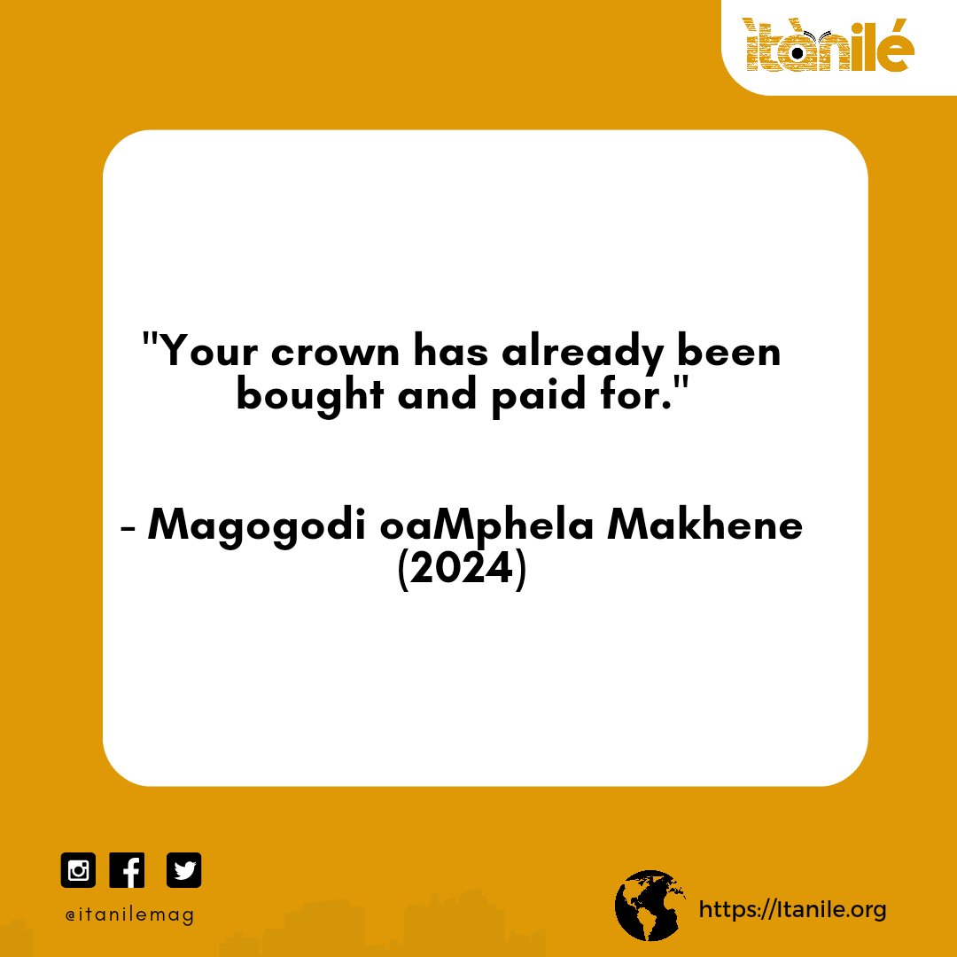 itanilemag's tweet photo. Guess what?!

We're reading “Stillwaters” by Magogodi oaMphela Makhene today.

We assure you, it is the kind of writing you would not love to miss.

@GuernicaMag https://t.co/oOVRkCGDTn