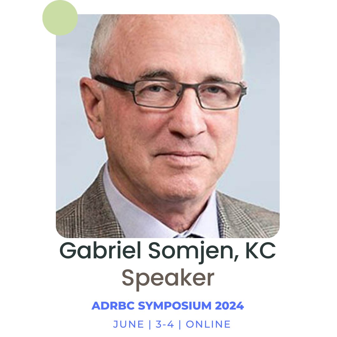 “Employment Mediations” Day 2, 2:00 PM, Mediation Track
Resolving disputes and improving communication, both in employment law mediations and workplace settings. 
❗️Secure your spot today: adrbc.com/2024-speakers/
#adrbc #adric #meditation #arbitration