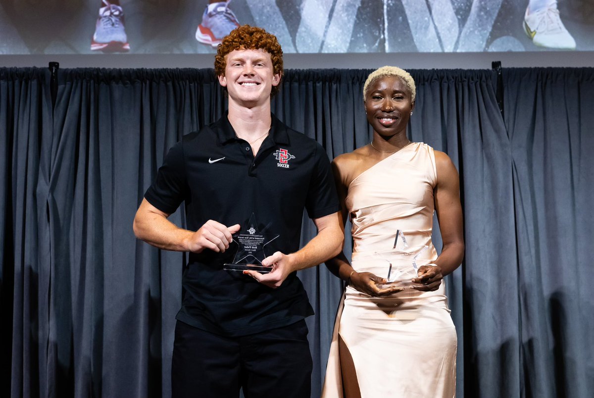 Our guy Reid Fisher was named SDSU’s Male Newcomer of the Year at last night’s A.C.E. Awards