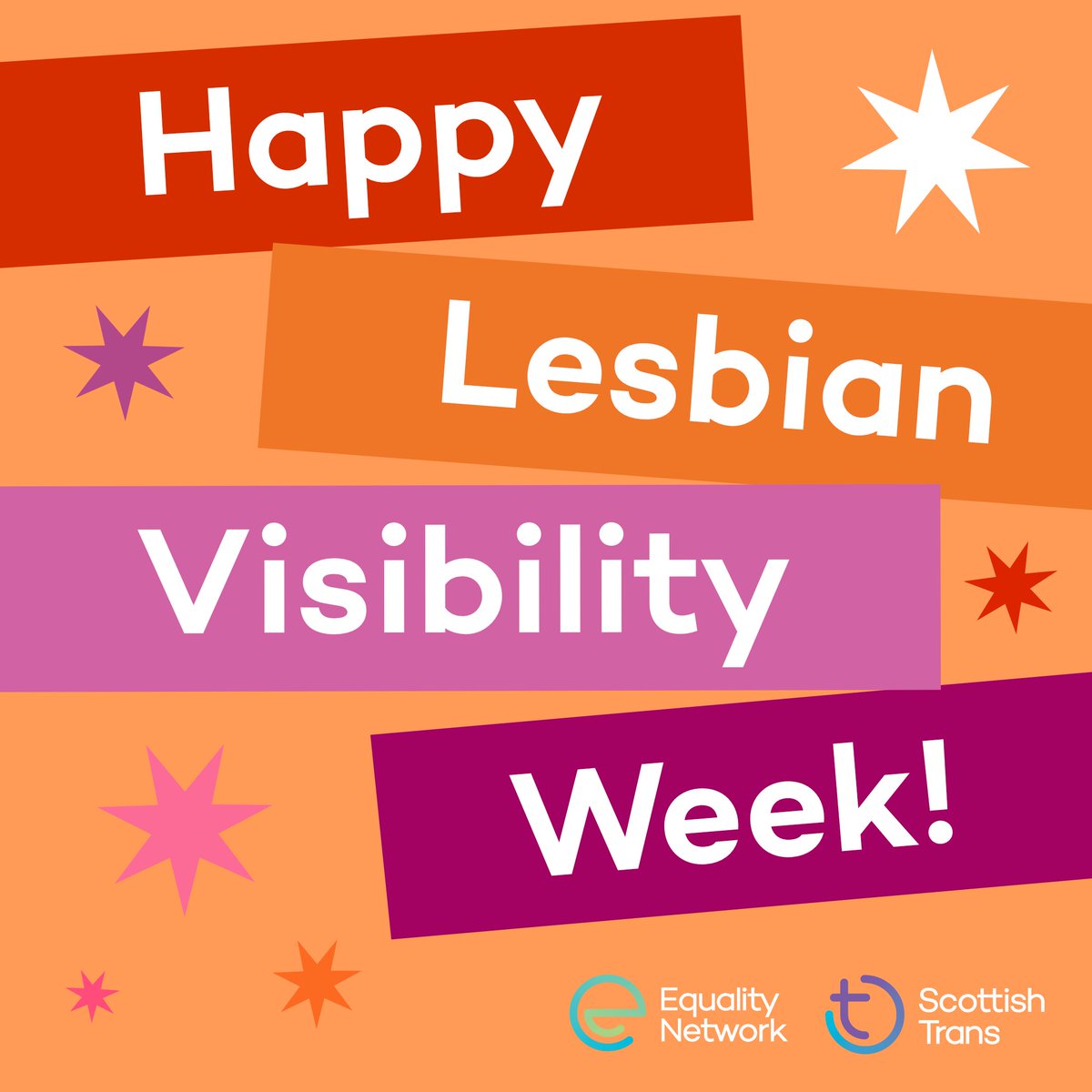 Happy Lesbian Visibility Week! This year's theme is #UnifiedNotUniform - join us in celebrating the wonderful diversity of the lesbian community! #LVW24 🏳️‍🌈🏳️‍⚧️🌟