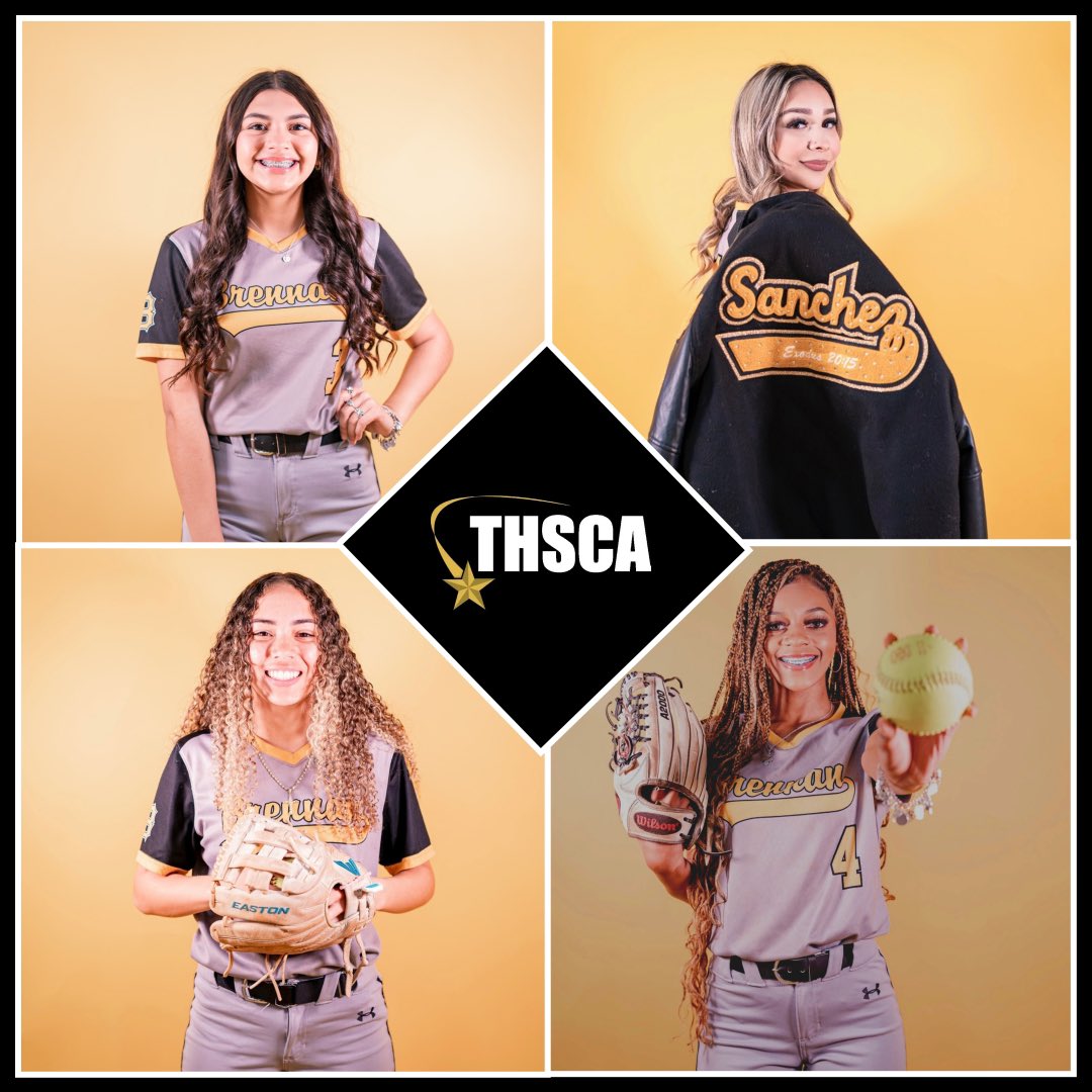 Congratulations to Bri, Ava, Chenai, and Jones on their selection to THSCA Academic All-State team!! We are very proud of your hard work in the classroom!! 💪🏽🥎🐻🌻