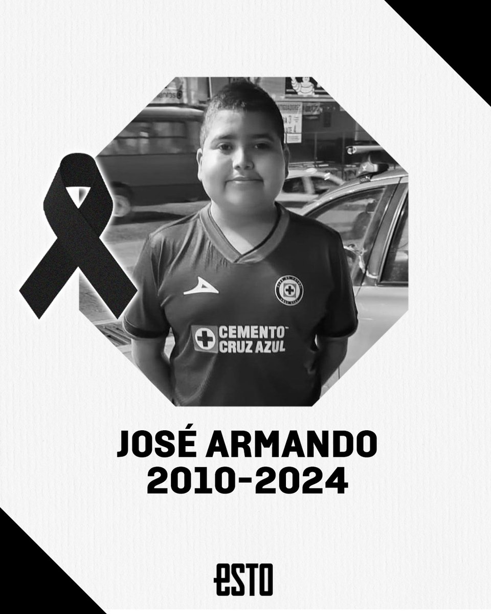 Desafortunadamente, se dio a conocer la triste noticia del fallecimiento de José Armando esta mañana, aquel pequeño aficionado a La Máquina que renunció a su tratamiento contra la Leucemia. DEP. 🕊 👉lc.cx/unvZbc