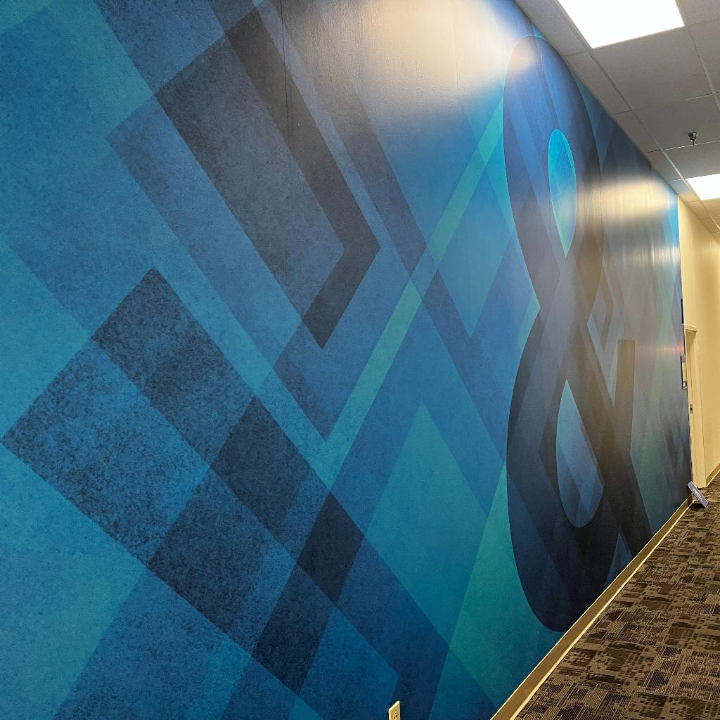 Hwy85Prod's tweet photo. 🌟 Transforming S&amp;T Bank's look and feel with an amazing graphics installation! 🎨 From concept to reality, we've revamped their space to reflect their brand's essence. 💼✨ Swipe to see the stunning transformation! 

#GraphicsInstallation #BrandTransformation #HWY85Creative https://t.co/87YAPDQNFv