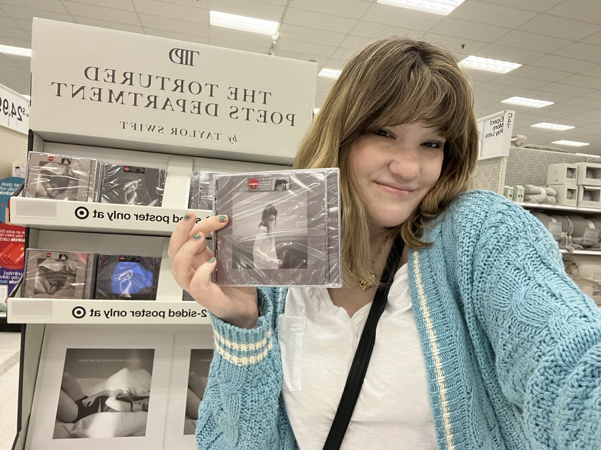 #TSTTPD #TTPDTargetRun and they nicknamed her “The Bolter” because I bolted to @Target to become an Official Member of The Tortured Poets Department. @taylornation13