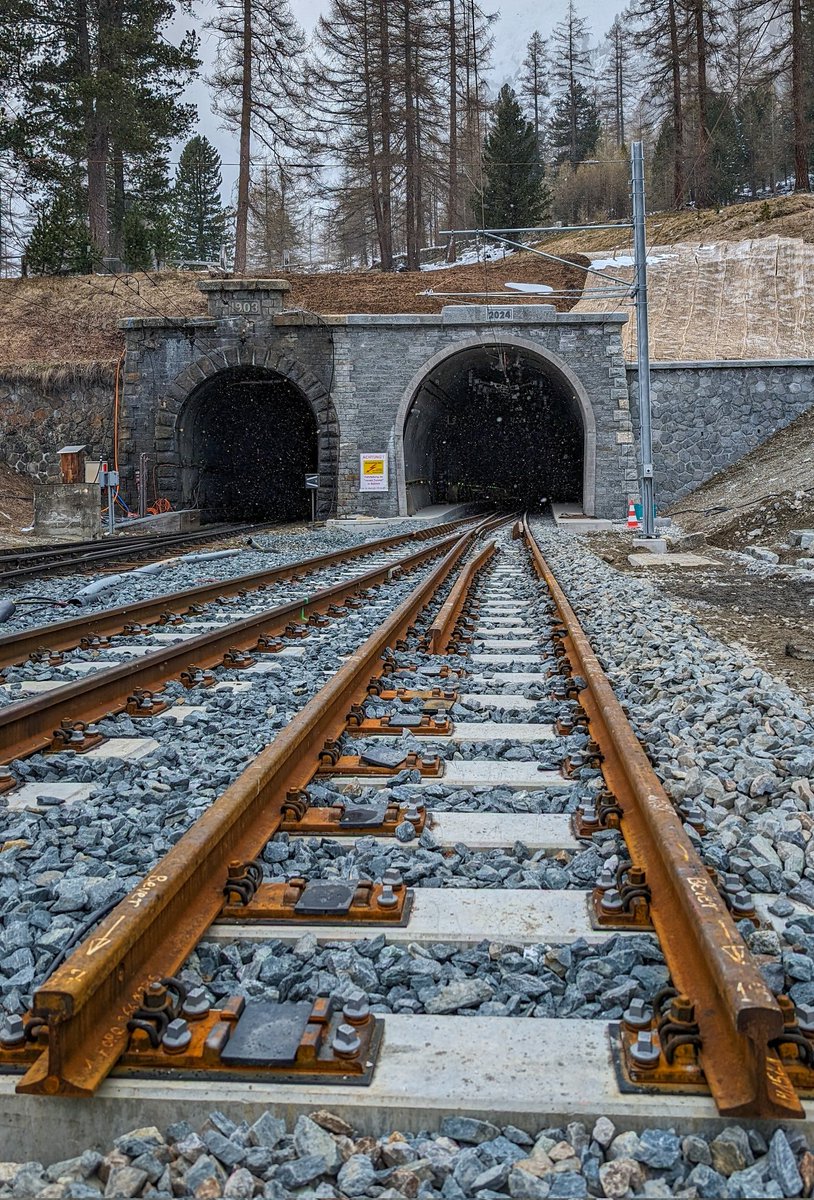 In a few weeks, the Albulatunnel II will be opened