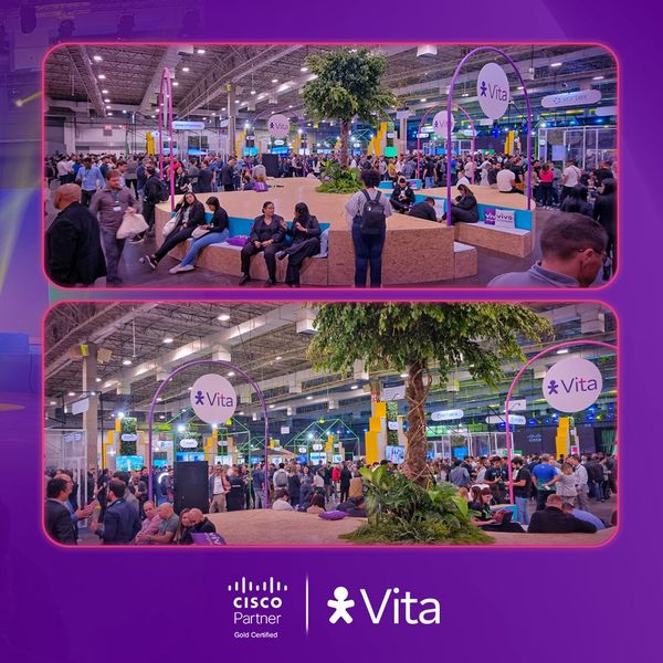 vitait's tweet photo. Aconteceu o Cisco Engage Brasil 2024, um evento que reuniu profissionais de diversos setores da tecnologia para um dia repleto de inovação.
Em conjunto com a Vivo Empresas, estivemos presentes na exposição apresentando soluções que impulsionam a indústria tecnológica no Brasil. https://t.co/XjiW2jcFzw