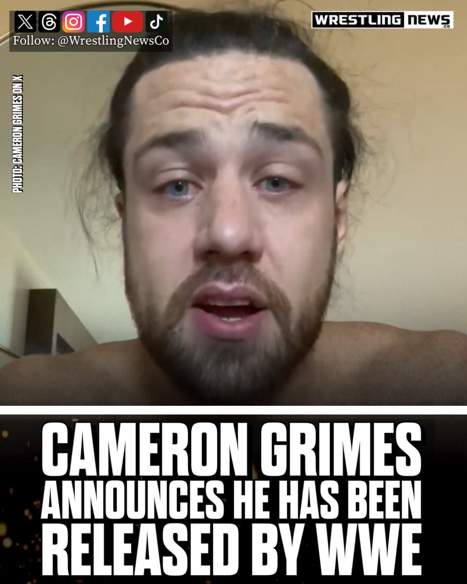 Cameron Grimes has been released.