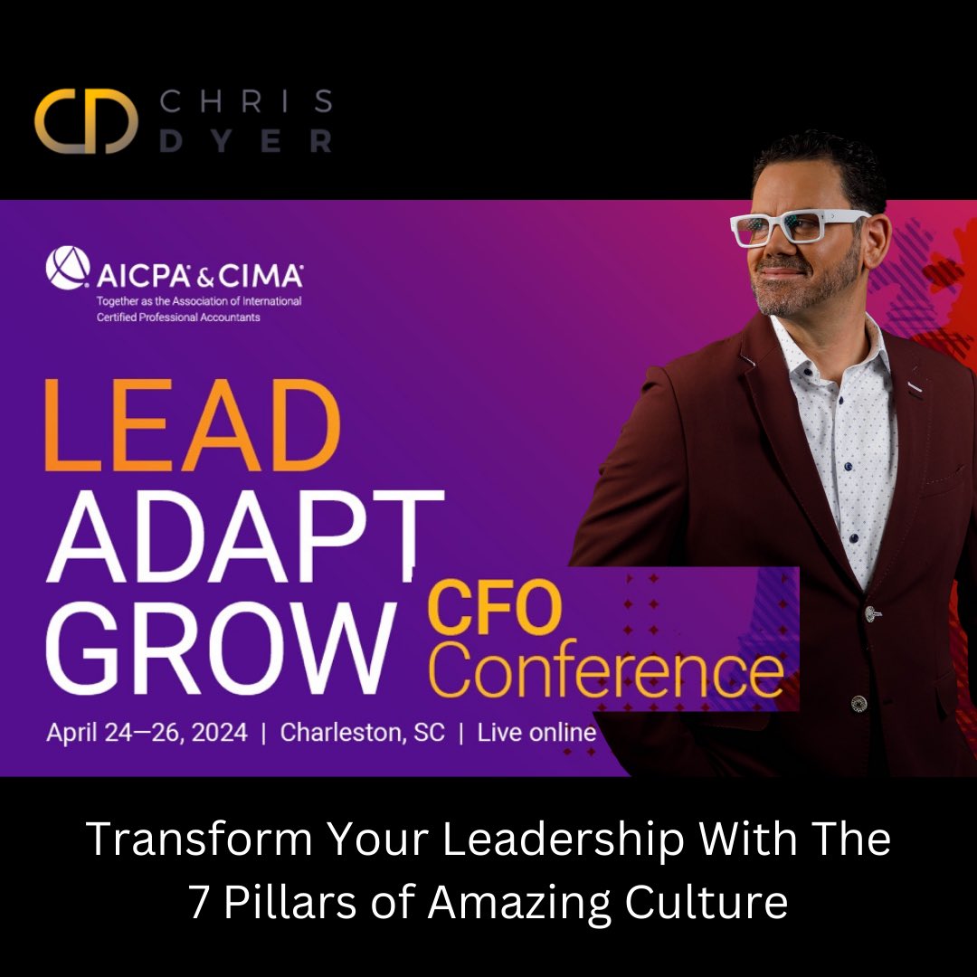 So pumped to be the opening keynote speaker at the @AICPA @AICPAconfs conference on Wednesday in Charleston, SC. Looking forward to meeting this amazing group. Thank you to @ExecSpeakers Bureau for your partnership on this event. #cpa #cfo #keynotespeaker