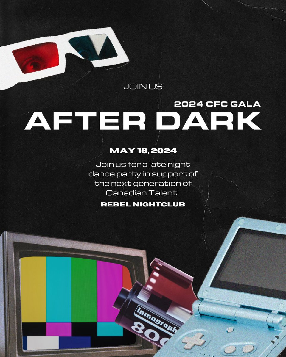 📣Don't miss out on CFC After Dark at Rebel this May 16. Join us for a night filled with entertainment, cocktails, & more against the stunning Toronto skyline. Your ticket supports the next generation of Canadian storytelling. Tickets: cfccreates.com/events/cfc-aft…