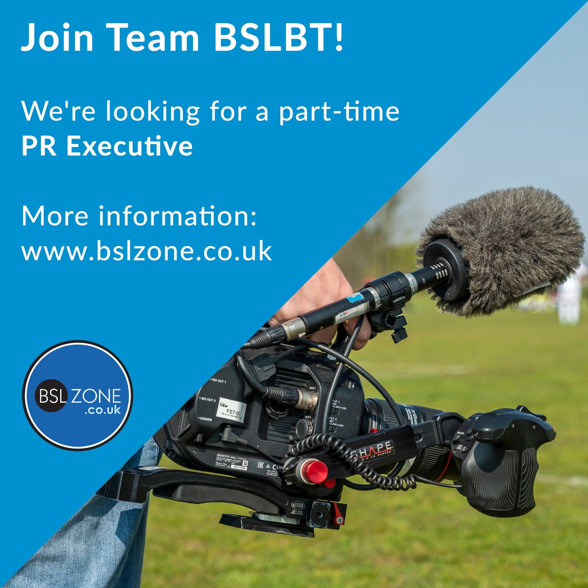 Now #HIRING - we're looking for a PR Executive: bslzone.co.uk/about/recruitm…