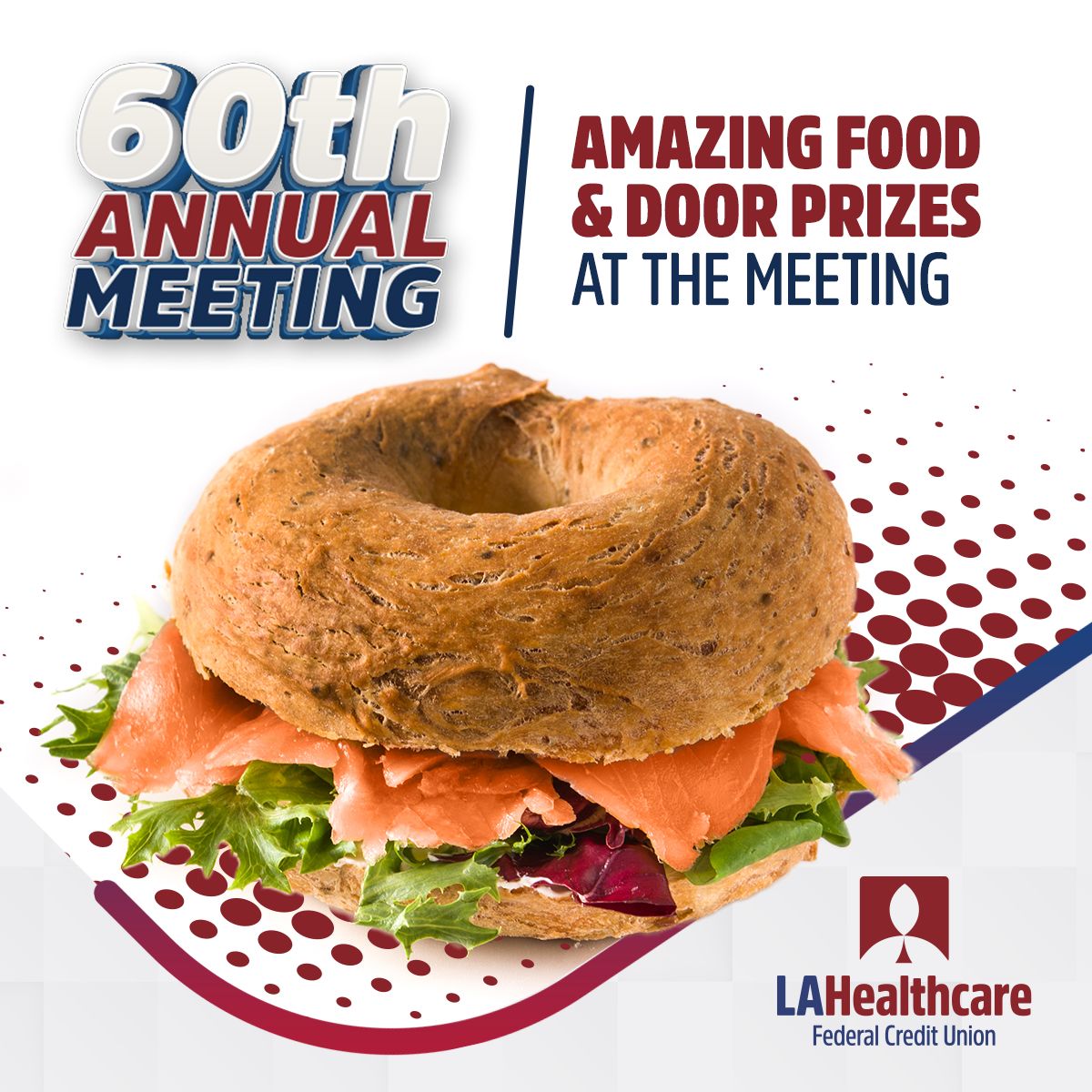 Registration is still open! You have until April 24th to join us for an event filled with exciting recaps, delicious food, and fantastic prizes at our annual meeting. We invite you to the 60th AnnualMeeting of the @LAHFCU on Thursday, April 25th! 
👉  buff.ly/49xE4D7