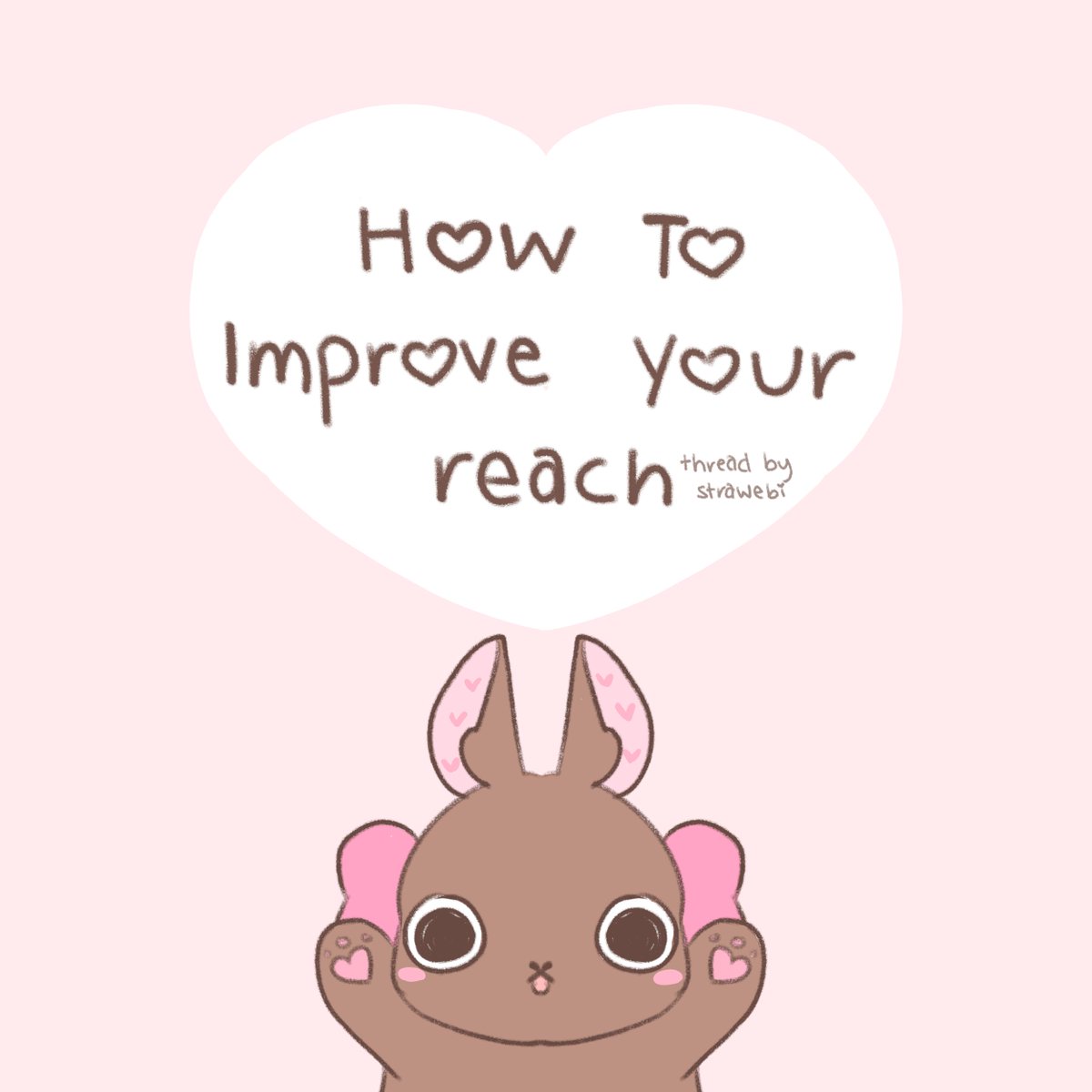 How to improve your reach/ some tips and tricks for better interaction a 🧵: