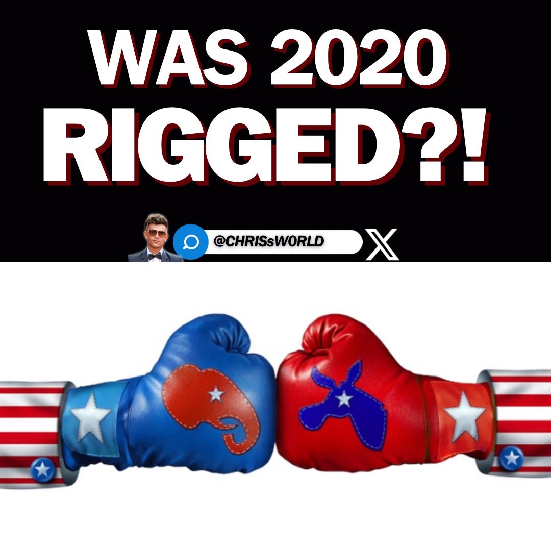 In your opinion was the 2020 election rigged? 🤔