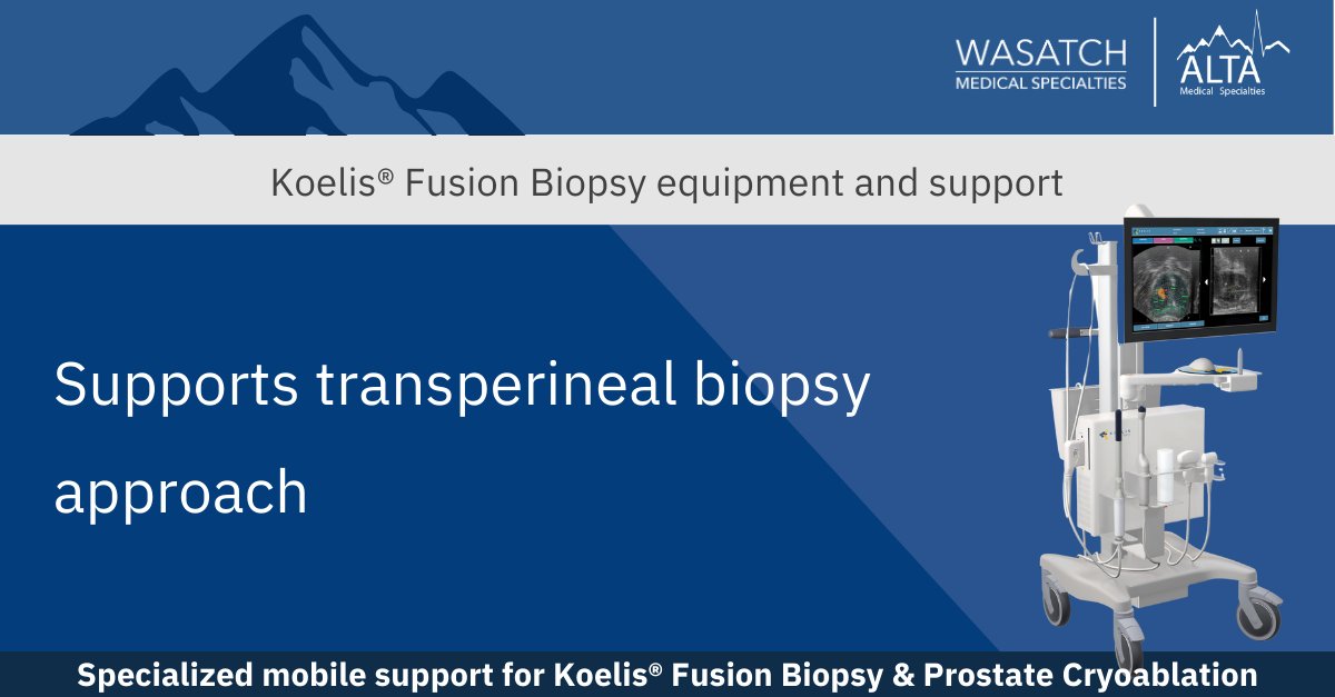 alta_med_spec's tweet photo. Considering fusion biopsies for prostate cancer?   Our flexible rental service provides access to the Koelis Trinity System. Improved outcomes &amp; a cost-effective solution for your practice. Message us for more info #Urology  #Healthcare https://t.co/3TR7Kb1zes