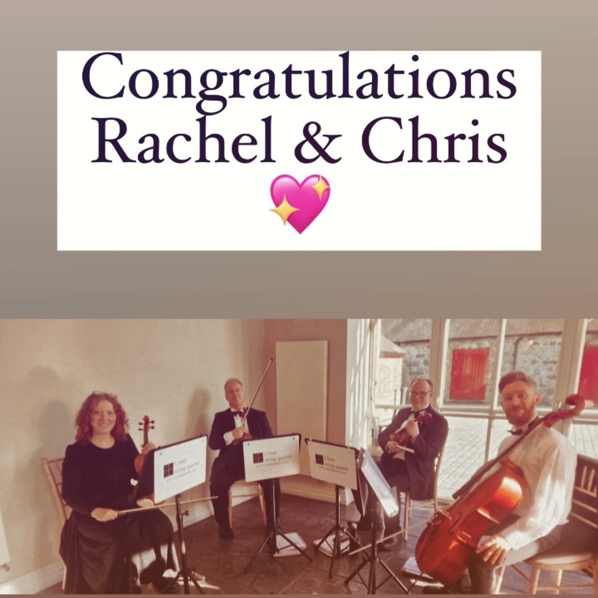 *TESTIMONIAL TUESDAY*

We have some fabulous feedback to share with you on this #testimonialtuesday! Thank you to Lisa/Danny &amp; Rachel/Chris for these lovely words! ❤️🙏🎶

#USQ #UlsterStringQuartet #HappyClients #PositiveFeedback #NIWeddingSuppliers #WeddingStringQuartet