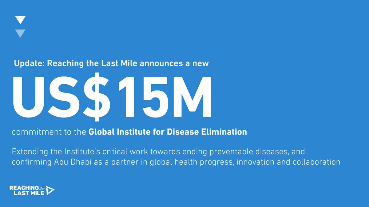 We believe in a future free of preventable diseases. That’s why we’re delighted to confirm a new US$15m investment to @GLIDE_AE supporting efforts to combat disease, scale capacity and innovation, and help build a more equitable world. Read more: tinyurl.com/43pft9za