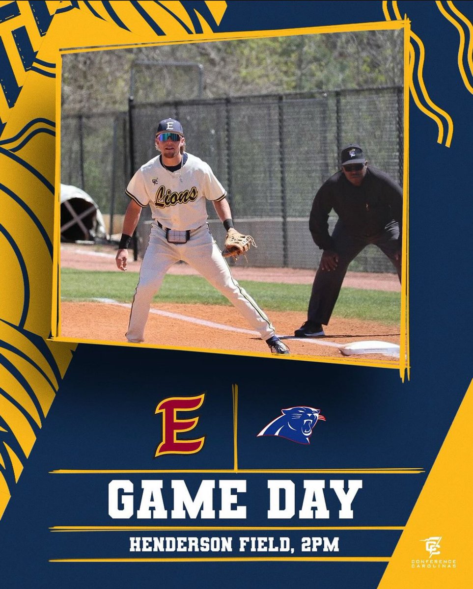 GAMEDAY 🦁‼️ Tune into some mid-week action as we head to Mars Hill for the mid-week season finale ⏰: 4:00 PM EST 🎥: flobaseball.tv/teams/7914043-… #GoLions #EmmanuelBaseball