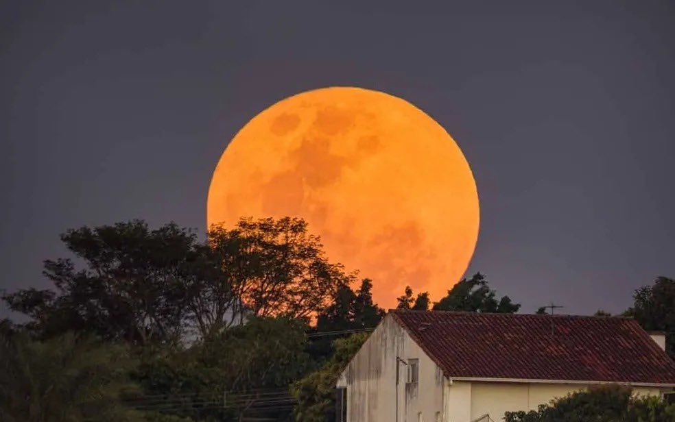g1goias's tweet photo. 'Lua Cheia Rosa': saiba como vê-la em Goiás ⇒ https://t.co/gL3HUieiIy #g1go #g1goias #tvanhanguera #luarosa https://t.co/OrSHcGnbY7
