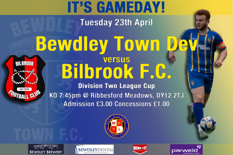 It's game day and cup day for the Development team as they take on Bilbrook FC in the Divion Two League Cup! Kick off is 7:45pm! @fc_bilbrook @wmrfl