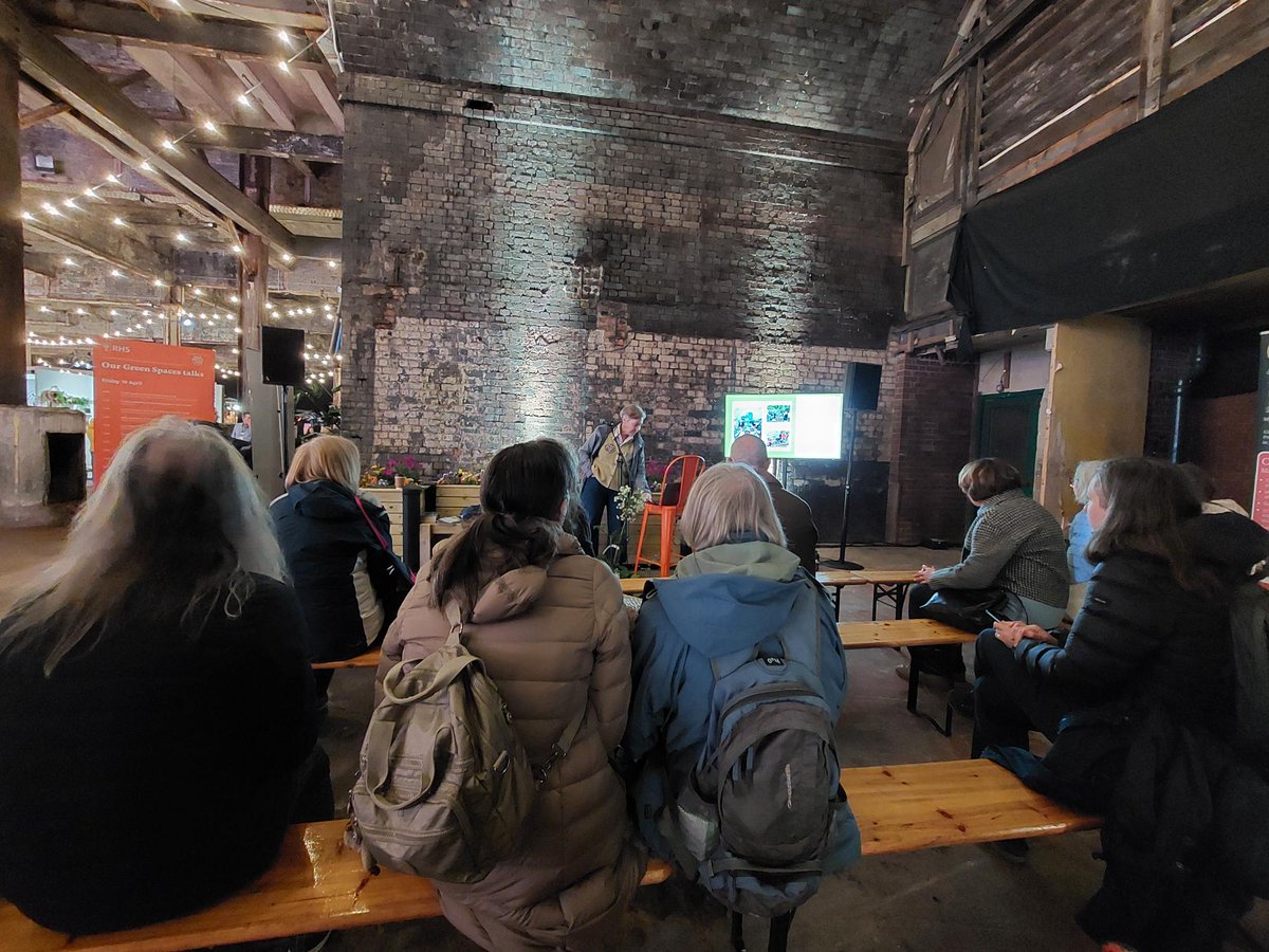 'Our Green Spaces' community talks area at the #RHSUrbanShow last week brought together an eclectic range of speakers who represented the community gardening movement across the North West. Topics ranged from recycling and compost to tackling the biodiversity crisis.