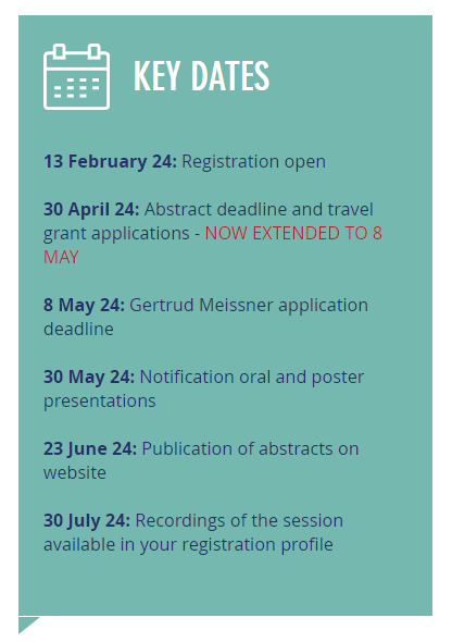 🌟Good news! We've extended the abstract submission deadline to May 8th. Don't miss the chance to showcase your work through an oral presentation or a poster. Submit your abstract today! #ESM2024 Join us in Bruges from June 23-26 esmycobacteriology.eu/event-home