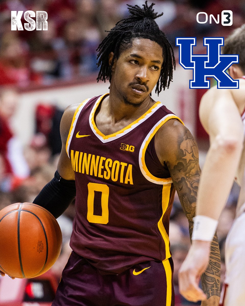 Add Minnesota transfer Elijah Hawkins to the growing list of players Kentucky has reached out to in the portal.

The 5-11 PG averaged 9.5 points and 7.5 assists per game last season, which tied for the most in the Big Ten.

MORE: on3.com/teams/kentucky…