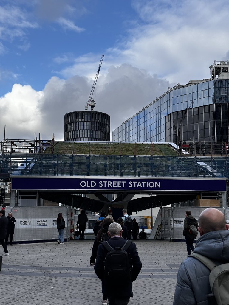 The roof of Old Street station technically qualifies as greenfield to stop anyone ever building on top of it.