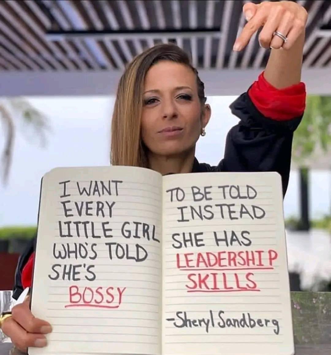 Being bossy and being a leader are two very different things.