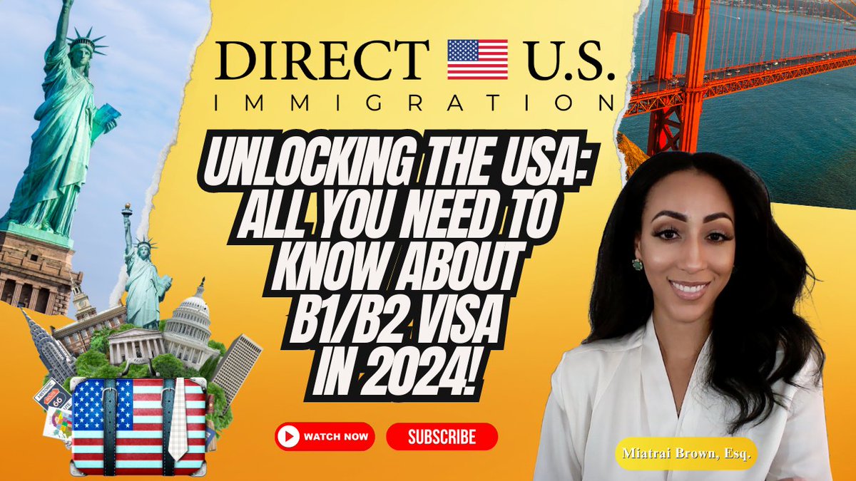 Unlocking the USA: All You Need to Know About B1/B2 Visa in 2024!

Watch the full video here ⬇️
youtu.be/PyDF-j19KVs
.

#immigration #migration #globalmobility #immigrationlaw #immigrationlawyer #directusimmigration #miatraibrown #usvisa #b1b2visa #b1b2 #touristvisa #usatravel
