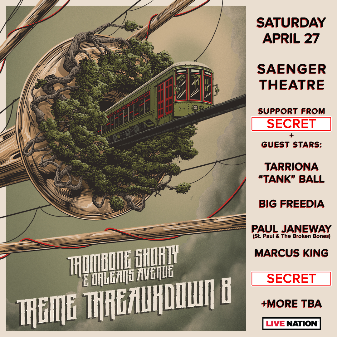 Check out some of the special guests for Trombone Shorty's Treme Threauxdown 8 coming this Saturday to #SaengerNOLA! Tickets still available!