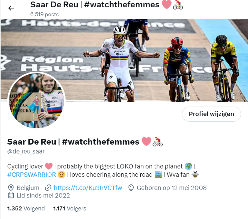 Changed my profile up a little bit, because the more @LotteKopecky on my profile the merrier.😂🥰