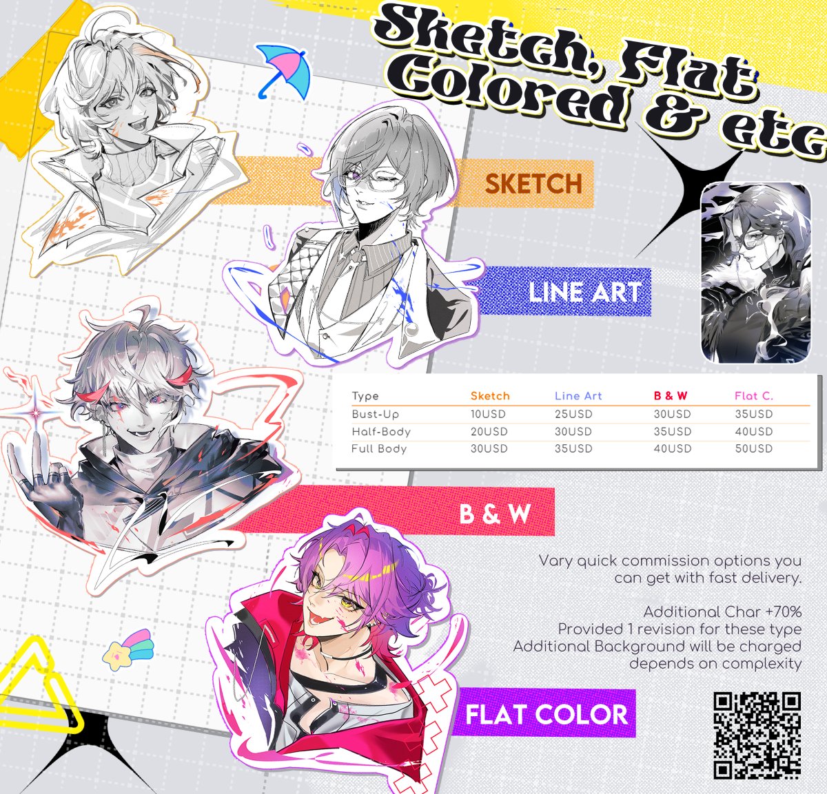 dooedo_'s tweet photo. ✨RT Appreciated✨
Hi World! I'm opening an URGENT COMMS atm for living needs &amp; pay house rent this month 🍀

If you're interested please visit 📌 https://t.co/p7klhwh3xN  for catalogue, pricing &amp; other details! Thankyou so much~ (⁠◍⁠•⁠ᴗ⁠•⁠◍⁠)⁠❤
.
#commissionopen https://t.co/QU4OTWhPnN