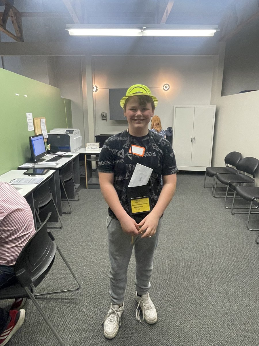 Today at JA Biztown Dj enjoyed doing his Job because of the money.