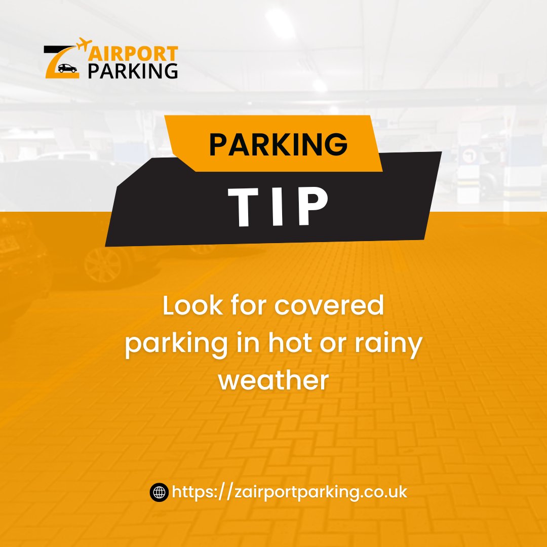 Stay dry and cool! Opt for covered parking at Z Airport Parking during hot or rainy days. ☔️🚗

🌐 zairportparking.co.uk

#zairportparking #AirportParking #SecureParking #affordabletravel #airportparkingheathrow #cheapparking #hasslefreetravel #TravelConvenience