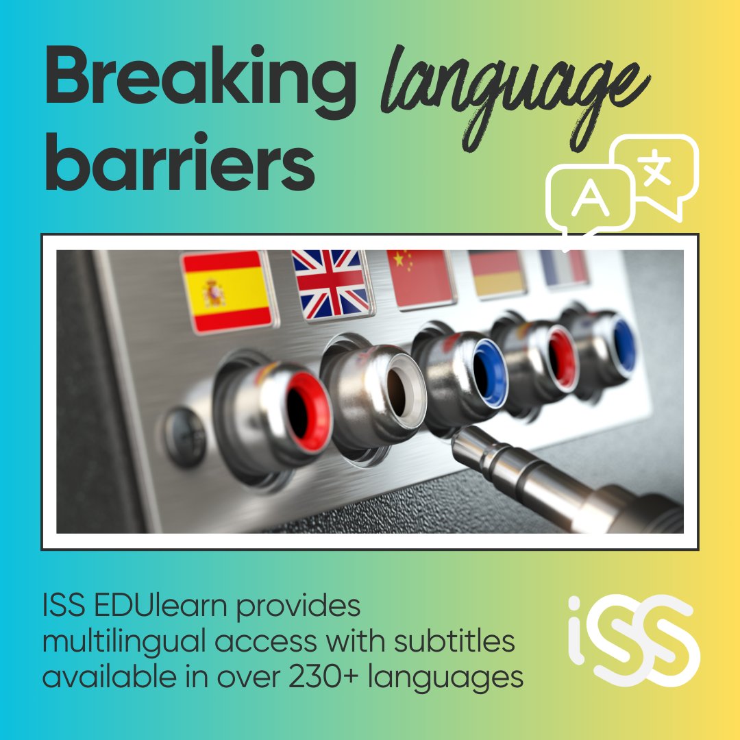 Accessible PD is a key to growth. That’s why we offer multilingual access to our webinar recordings, with subtitles available in over 230+ languages. No matter where you're from, learning knows no bounds with your ISS EDUlearn Passport. #LanguageEquality #GlobalLearning #ISSedu