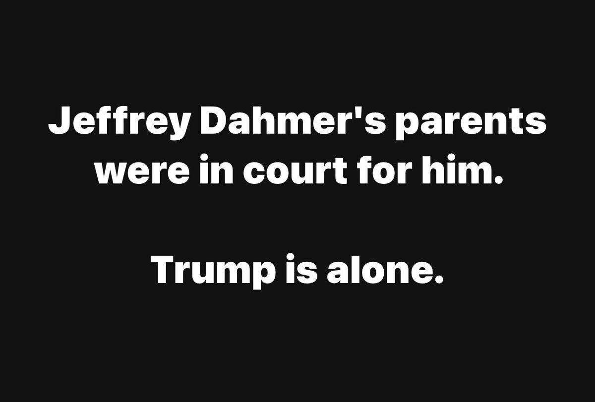 @RonFilipkowski This speaks volumes about the family. And they know that Trump is going down. #TrumpCriminalTrial