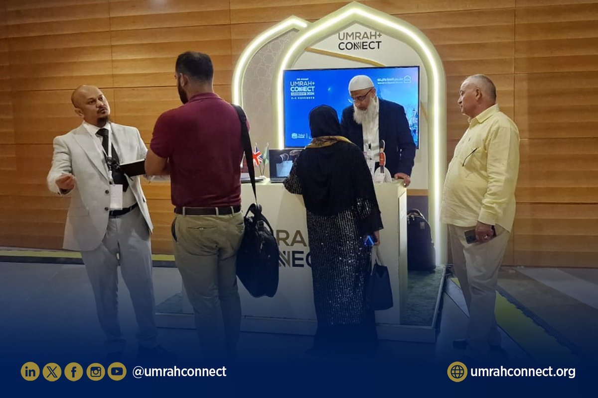 UmrahConnect's tweet photo. Day 1: At the Umrah Ziyarah Forum in #Madinah.
It was great meeting our existing partners and forming new ones.
For more info on becoming an Exibitor/Sponsor please visit: https://t.co/pyFITEtbYj
#umrahziyaraforum #UmrahConnect #UC2024 #Umrahplus https://t.co/C99xvF9qBT