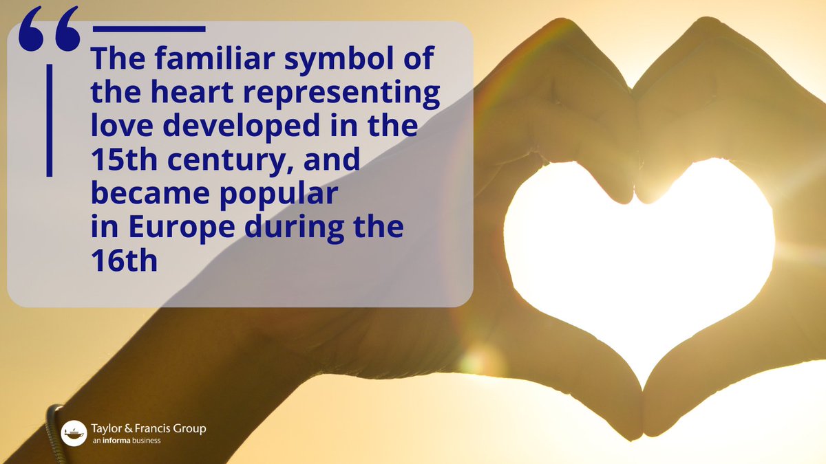 Why Does The Heart Symbol Look Nothing Like A Human Heart? 💓 A new study, published in @jviscomm, reveals all 👇 tandfonline.com/doi/full/10.10…