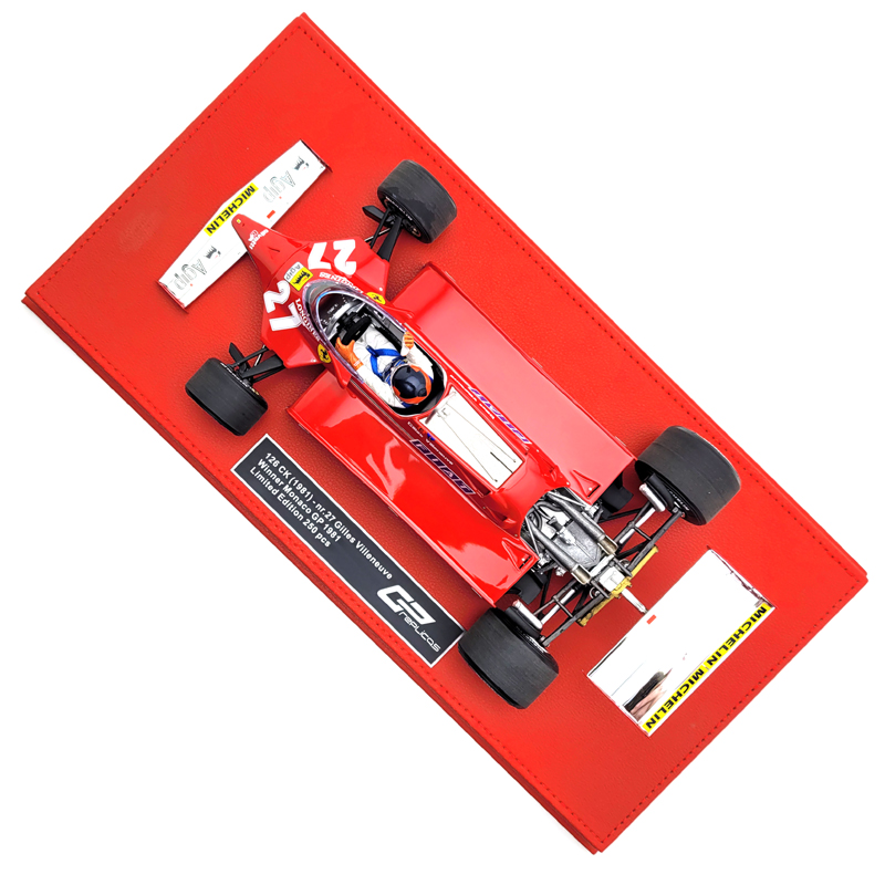 Nu leverbaar: 1/18 GPreplicas

1981 Gilles Villeneuve
Ferrari 126C
winner Monaco GP

gpworld.nl/search.php?key…