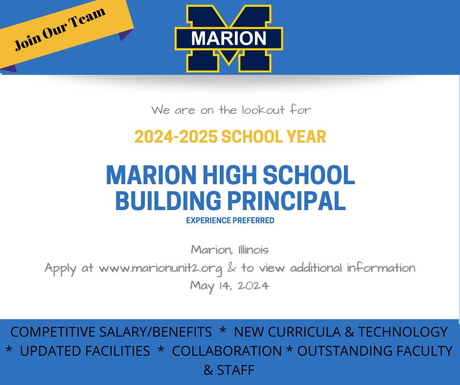 Marion Unit 2 Schls (@marionunit2) on Twitter photo 