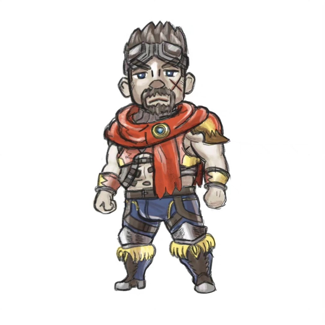 anderhuang's tweet photo. #monsterhunter #monsterhunternow
試畫一下自己的角色造型
會選這一件盔甲純粹是因為露出度比較高🤣
希望夏天時會有泳裝活動，實現打赤膊的夢想。 https://t.co/qP9GcRAjGE