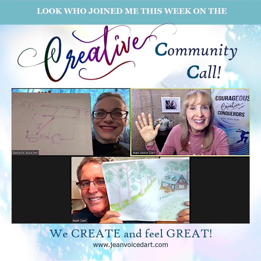 Thank you to Matt and Stefanie, who joined me on Saturday, 4/20/24, at the 'Creative Community Call.' We shared a pencil drawing, book editing, and a colored-pencil drawing. You are welcome to attend our next live creative call.🌹❤️ #creative #community #artshare #shareandsupport