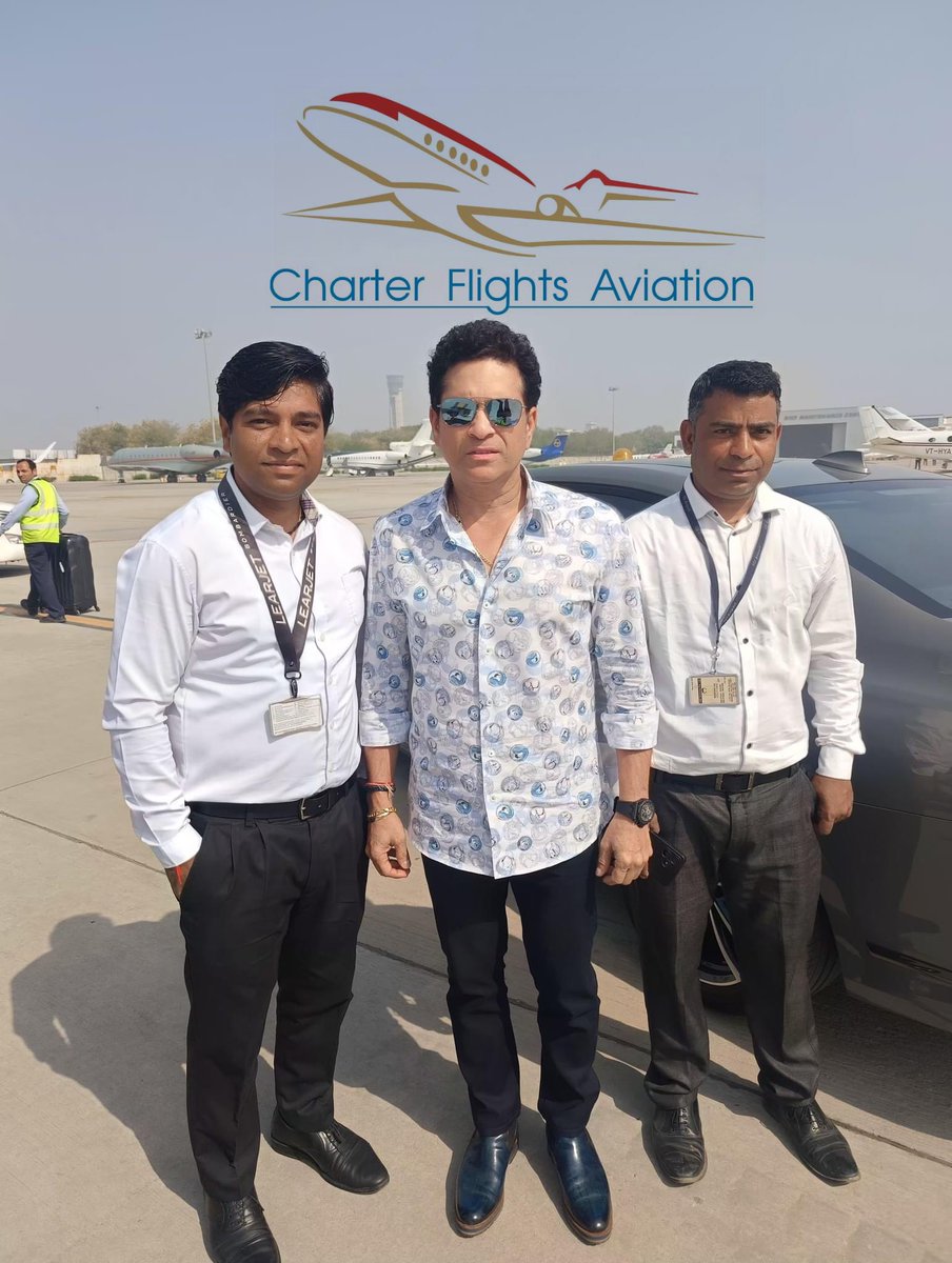 #SachinTendulkar #CharterFlight #DelhiToWhere #WingsOfOurFly #CharterFlightsAviation #TravelGoals #FlyWithUs #PrivateJet #TrendingNow

Charter Flights Aviation 
The Wings of Our
how You can also fly in charterflightsaviation.com  
#charterflightsaviation