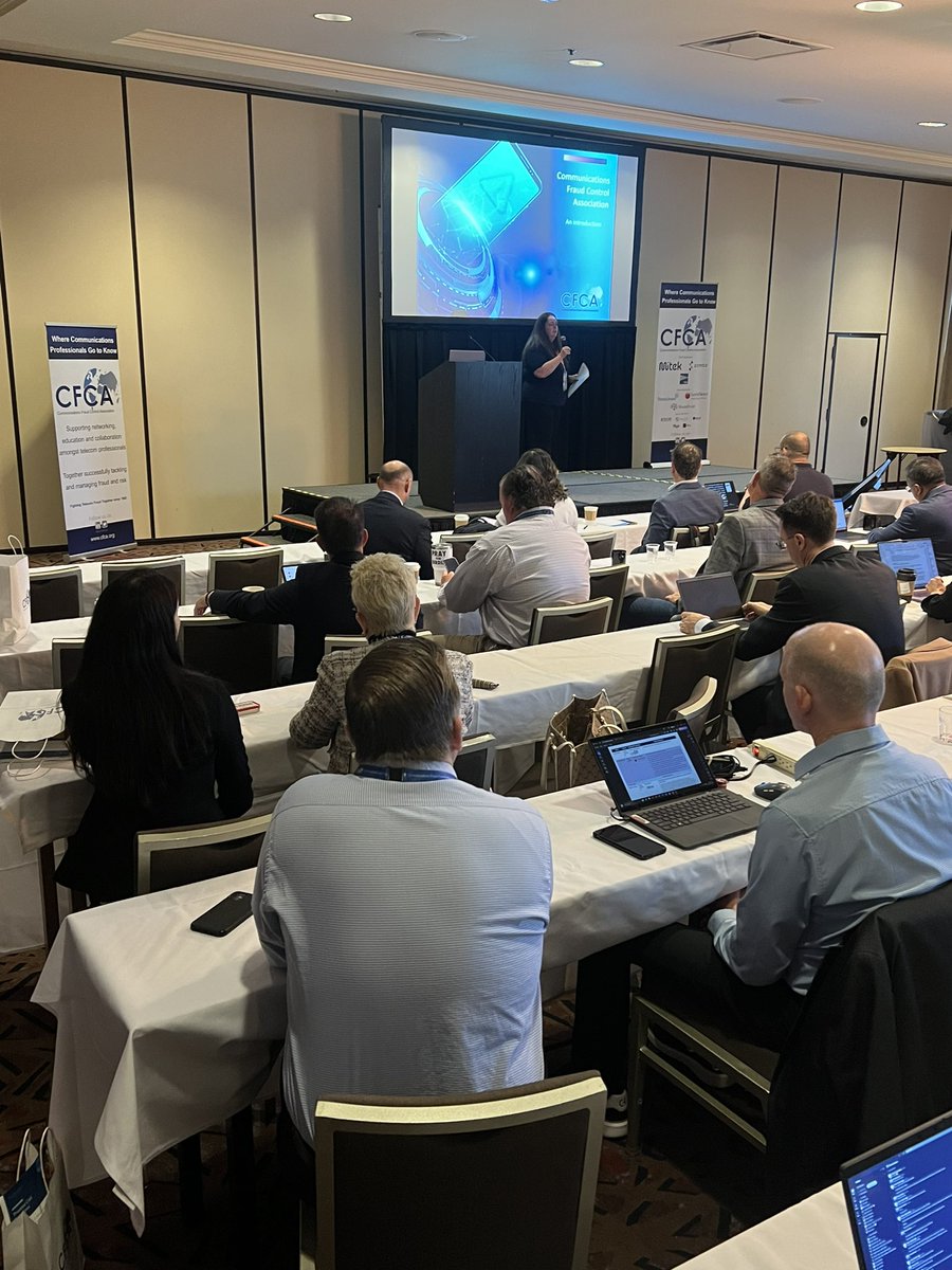 CFCAFraud's tweet photo. Spring Educational Event kicked off! ✔️
Thank you to CFCA COO Stacy Graham. The start of three days of collaboration, working together and sharing knowledge.
We’ve joined forces with National Cyber-Forensics and Training Alliance (NCFTA) on this one.
#GoToKnow #disruption24 https://t.co/5U7WtRWFud