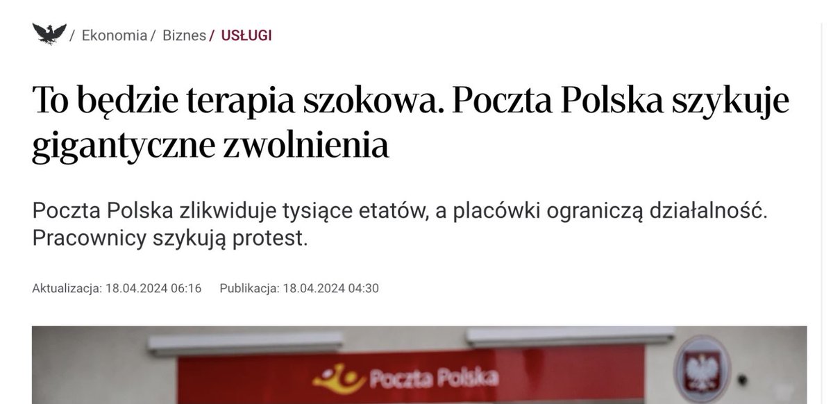 To KTO będzie obsługiwał potrzeby pocztowe Polaków ?